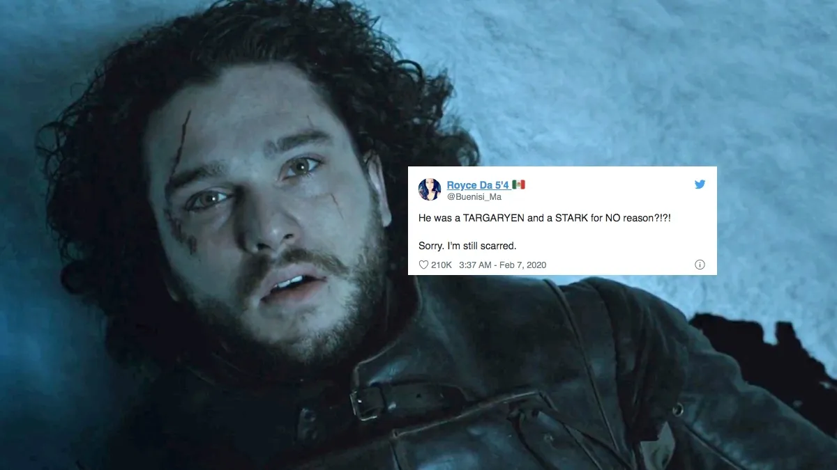 Jon Snow on Game of Thrones