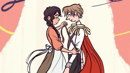 The Prince and the Dressmaker cover.