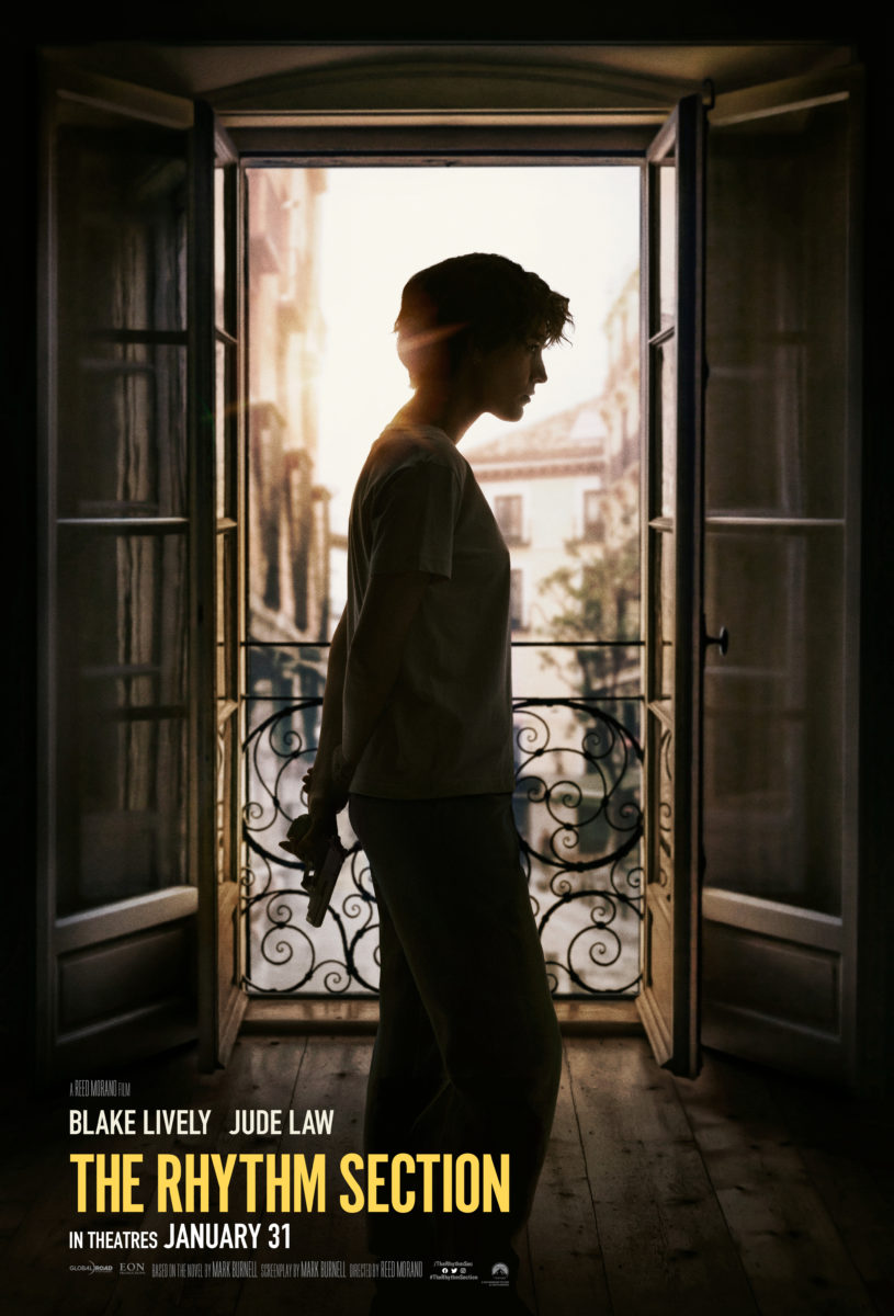 blake lively in the rhythm section poster