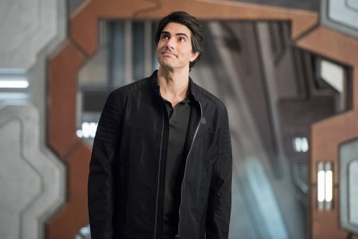 Legends of Tomorrow -- "Romeo V. Juliet: Dawn of Justness" -- Image Number: LGN507a_0187b.jpg -- Pictured: Brandon Routh as Ray Palmer/Atom -- Photo: Dean Buscher/The CW -- © 2020 The CW Network, LLC. All Rights Reserved.
