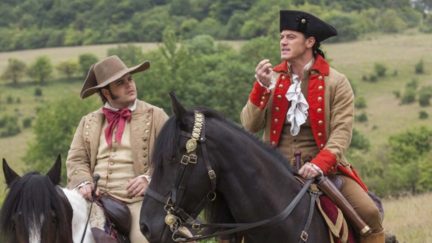 LeFou and Gaston as played by Josh Gad and Luke Evans