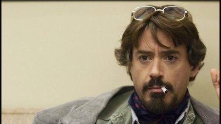 Robert Downey Jr. as Paul Avery in Zodiac