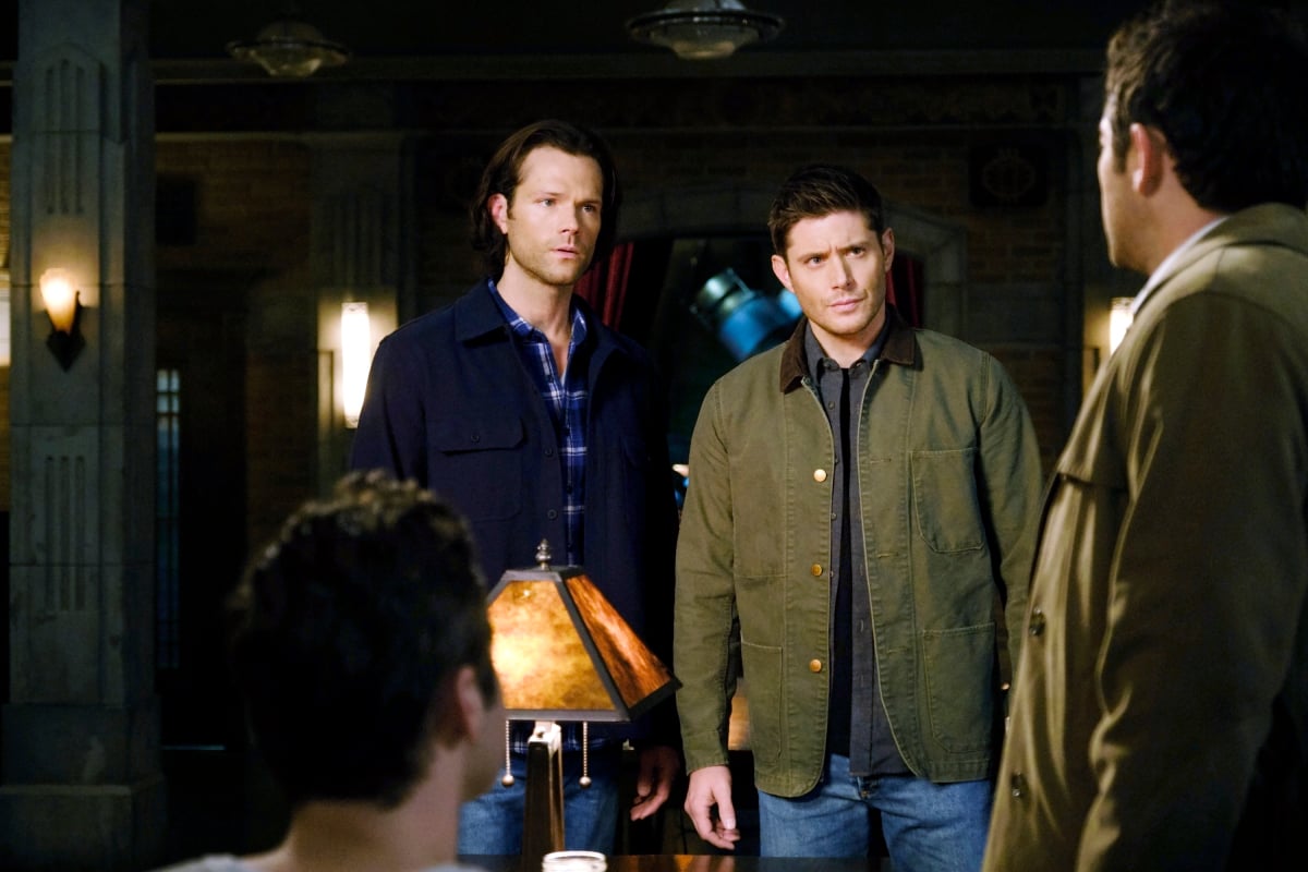 Supernatural -- "Destiny's Child" -- Image Number: SN1513a_0331b.jpg -- Pictured (L-R): Jared Padalecki as Sam and Jensen Ackles as Dean -- Photo: Jeff Weddell/The CW -- © 2020 The CW Network, LLC. All Rights Reserved.