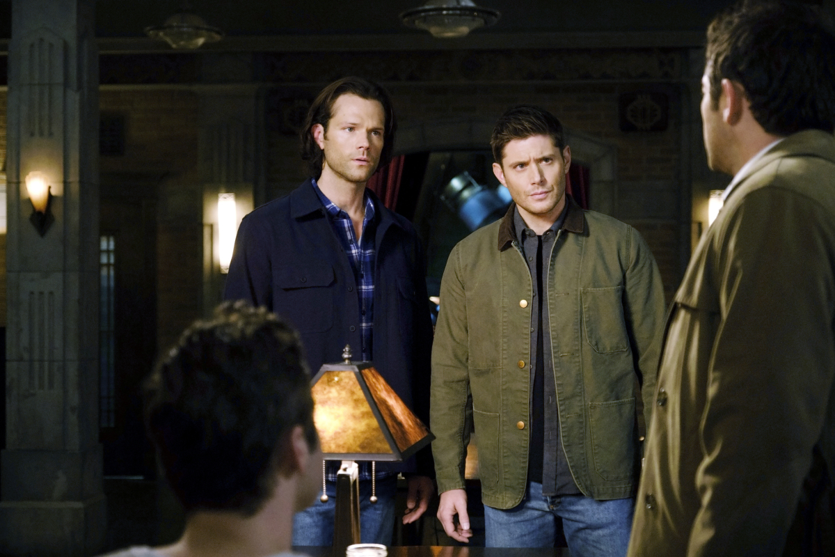 Supernatural -- "Destiny's Child" -- Image Number: SN1513a_0331b.jpg -- Pictured (L-R): Jared Padalecki as Sam and Jensen Ackles as Dean -- Photo: Jeff Weddell/The CW -- © 2020 The CW Network, LLC. All Rights Reserved.