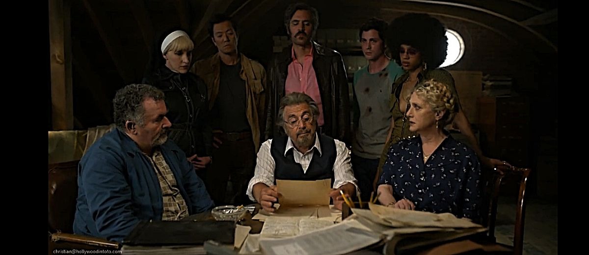 The cast of Amazon's Hunters.