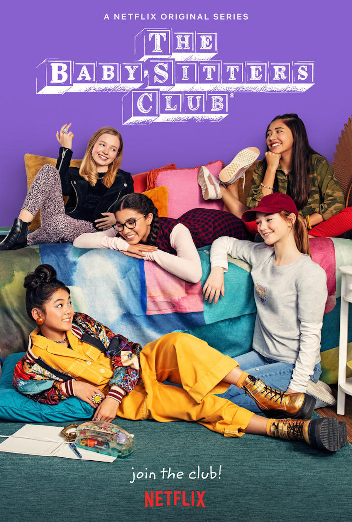 First poster for Netflix's The Baby-Sitters Club