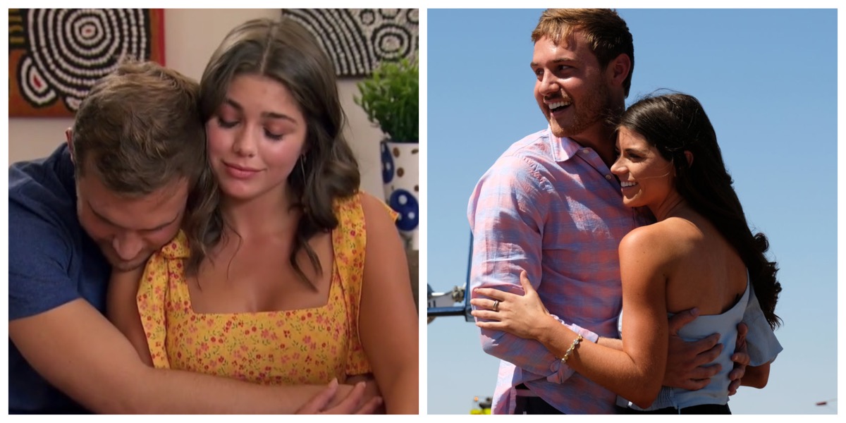 ABC's The Bachelor contestants hugging.