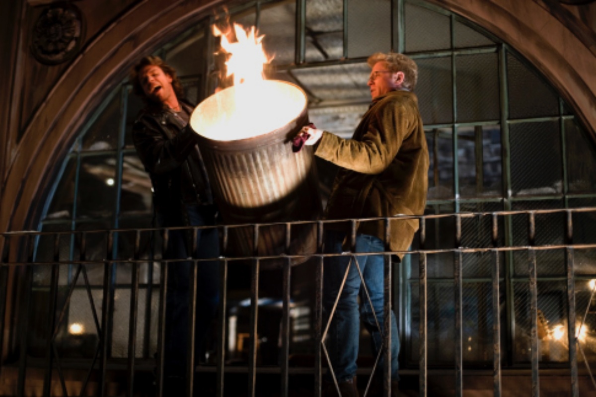 Rodger and Mark being angsty