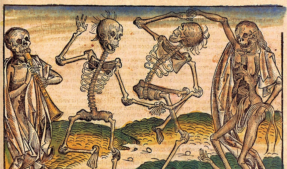 Danse Macabre art by Michael Wolgemut