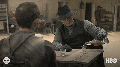 Ed Harris in Westworld