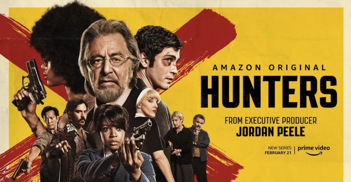 Hunters Amazon show poster.