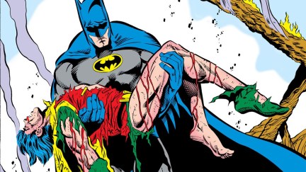 Robin Jason Todd's death in Batman comics.