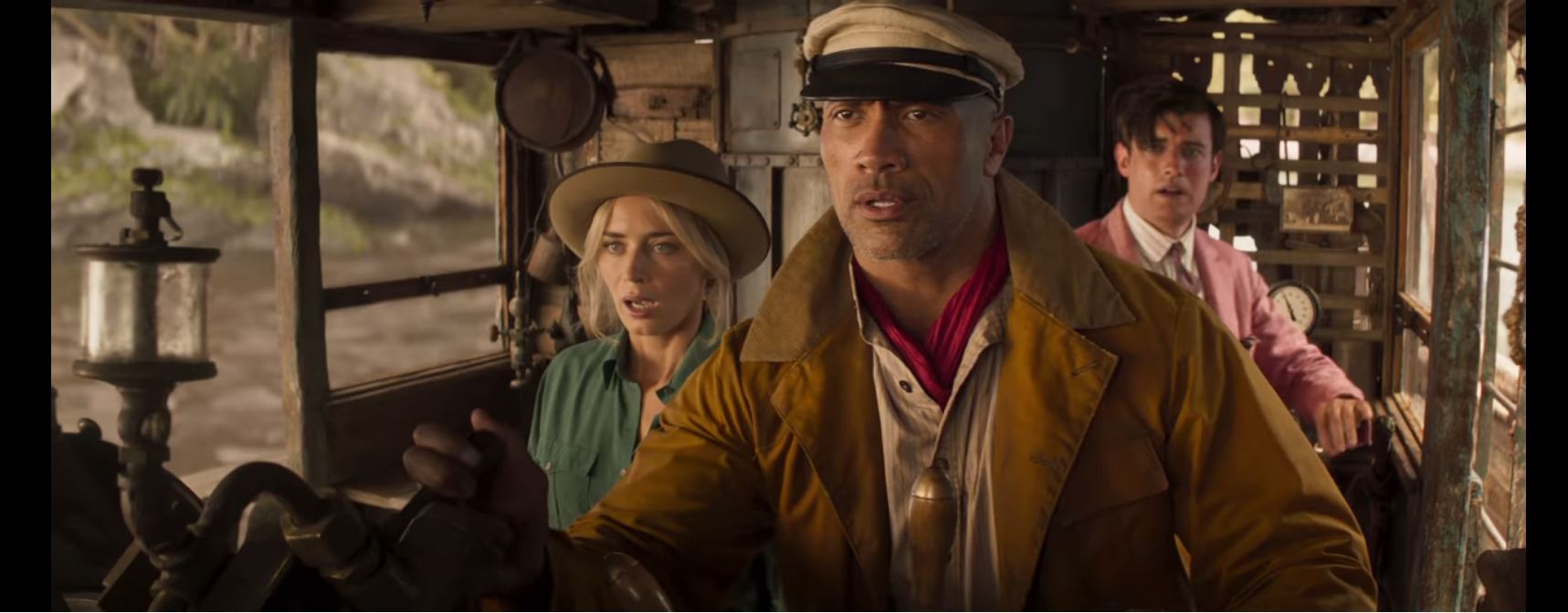 emily blunt dwayne johnson