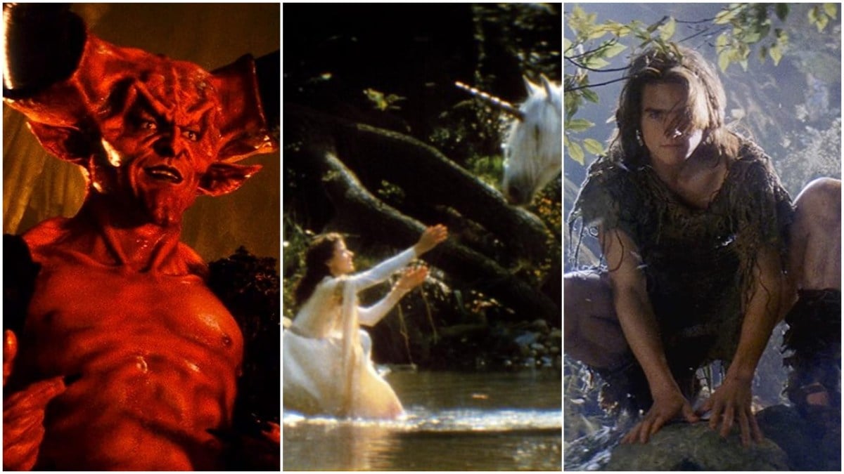 tim curry mia sara and tom cruise get their fantasy on in Legend
