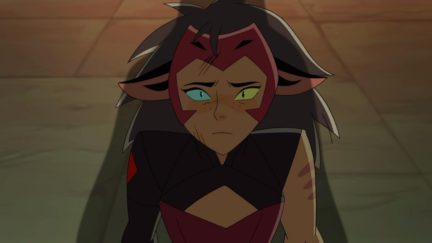 AJ Michalka as Catra in She-Ra