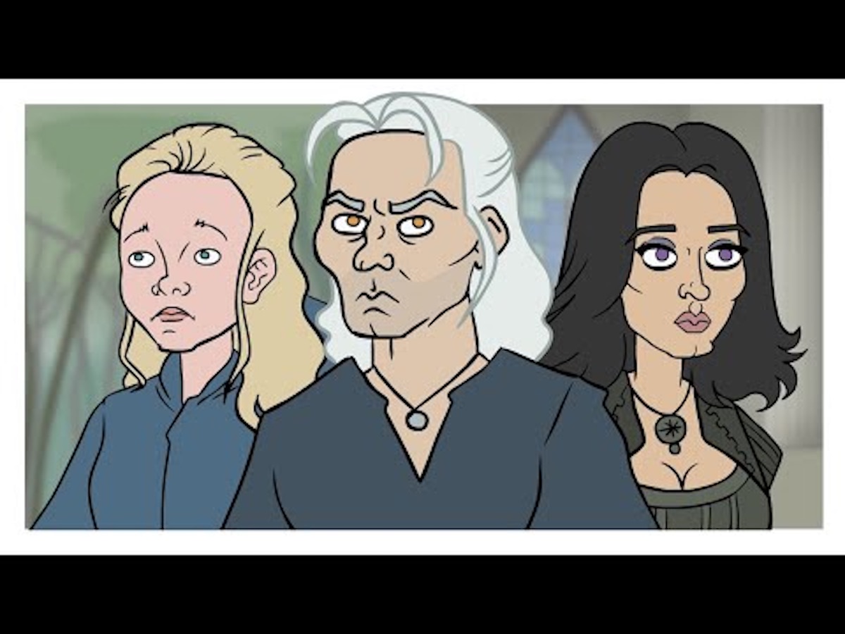 Seriously Sketchy the Witcher in 20 seconds