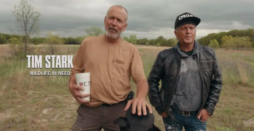 Tim Stark and Jeff Lowe in Tiger King