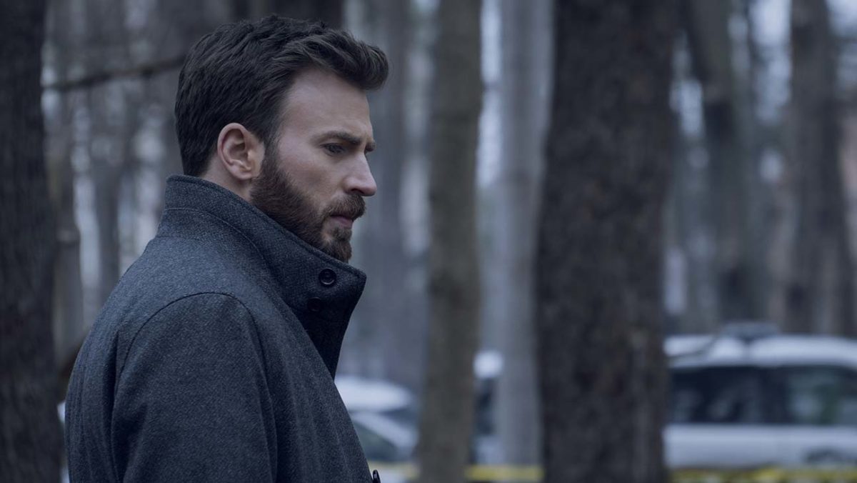 Chris Evans and his beard in Defending Jacob