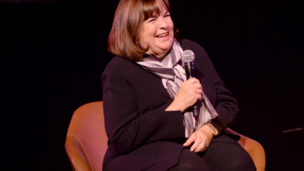 NEW YORK, NEW YORK - OCTOBER 12: Ina Garten speaks onstage during a talk with Helen Rosner at the 2019 New Yorker Festival on October 12, 2019 in New York City. (Photo by Brad Barket/Getty Images for The New Yorker)