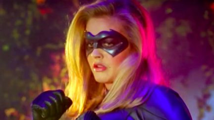 Alicia Silverstone as Batgirl in Batman and Robin.