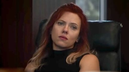 Scarlet Johansson as Black Widow in Avengers: Endgame