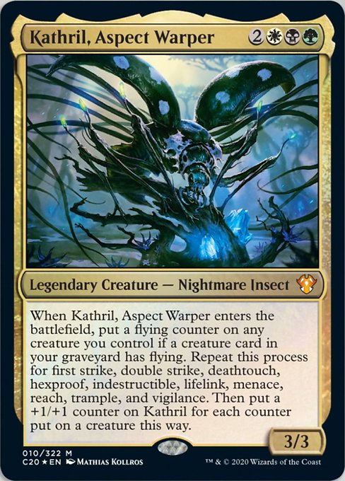 Kathril, Aspect Warper {2}{W}{B}