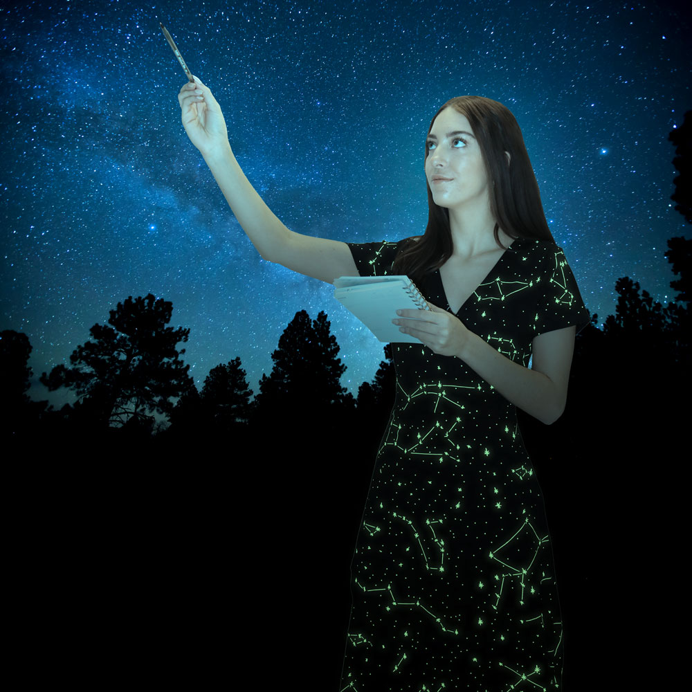 Svaha constellation dress