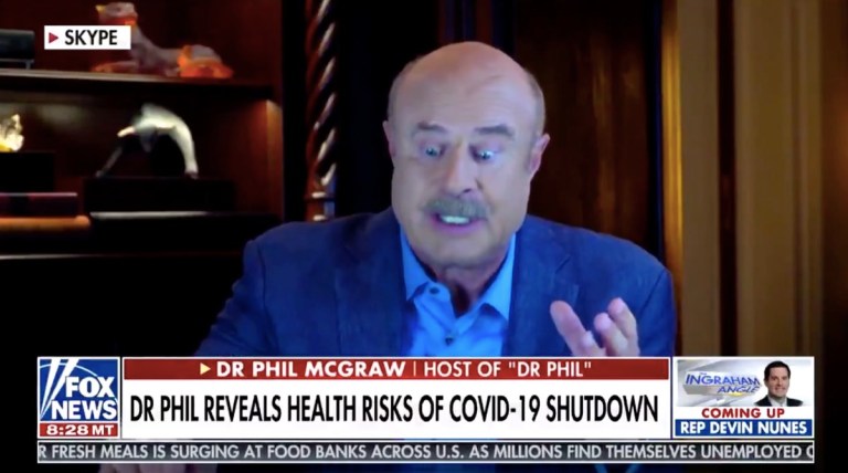 Why Is Anyone Listening to Dr. Phil Give Coronavirus Advice? | The Mary Sue
