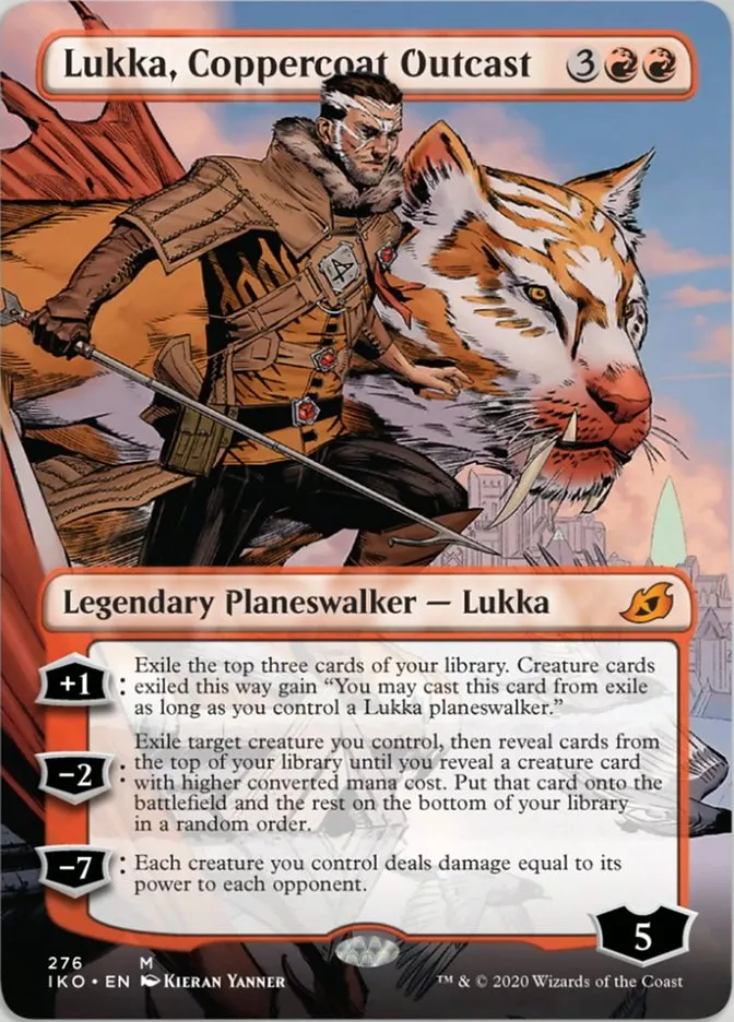Lukka, Coppercoat Outcast {3}{R}