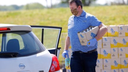 Atlanta Motor Speedway Hosts Food Distribution Event For Those In Need