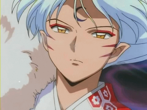 hot dog demon pretty man sesshoumaru