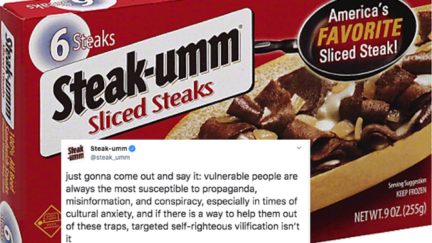 Steak-umm tweets about the coronavirus
