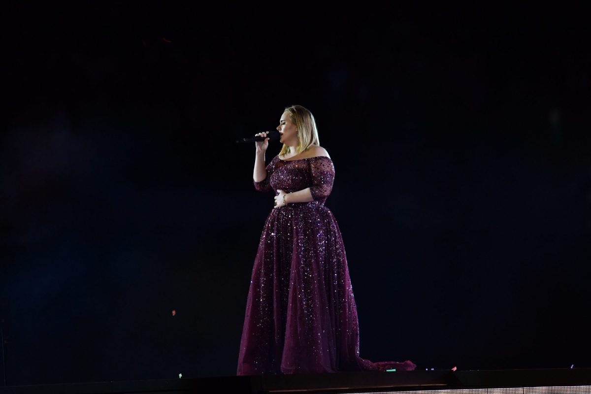 Adele slaying it on stage