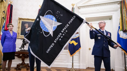 Star Trek flag-eh I mean Space Force