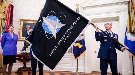 Star Trek flag-eh I mean Space Force