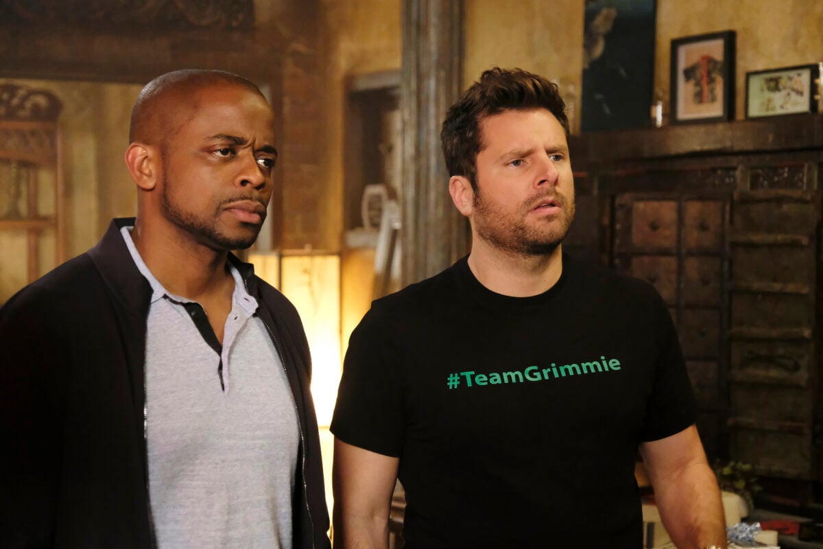 Shawn Spencer and Gus Guster in Psych