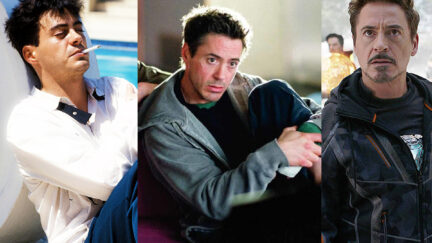 Robert Downey Jr. in Less than Zero, Kiss Kiss Bang Bang, and Infinity War