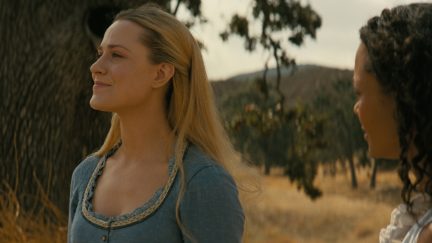 Dolores and maeve look at the beauty in westworld