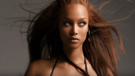 Tyra Banks host of America's Next Top Model and boy it was a mess