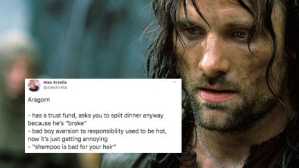 Bad Ex-Boyfriends of Middle-Earth hilarious twitter thread