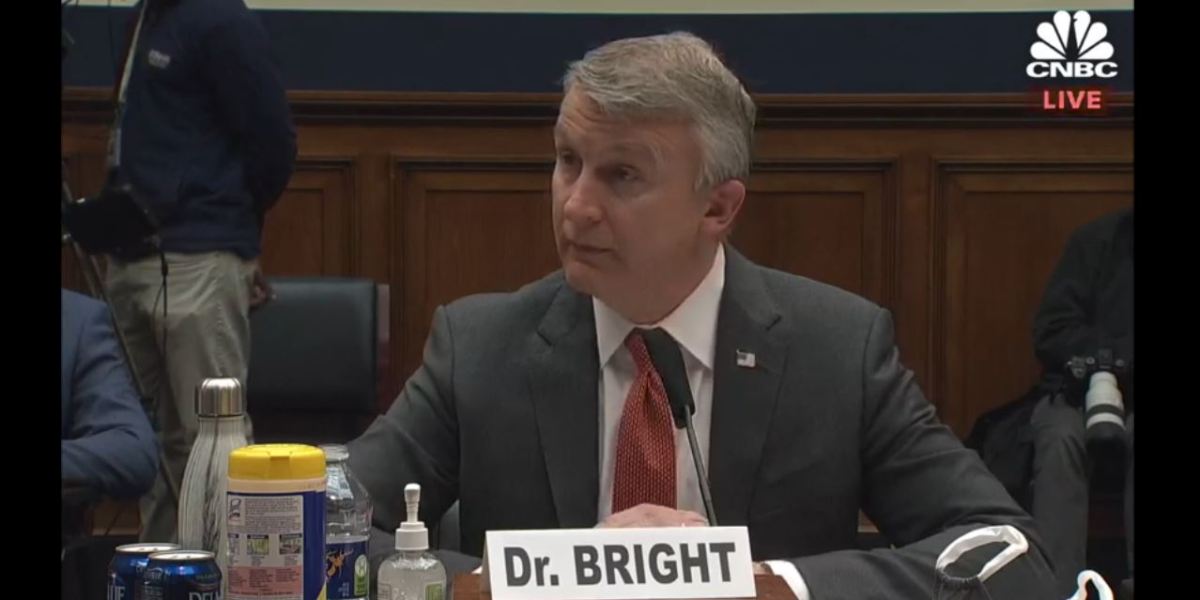 rick bright covid-19