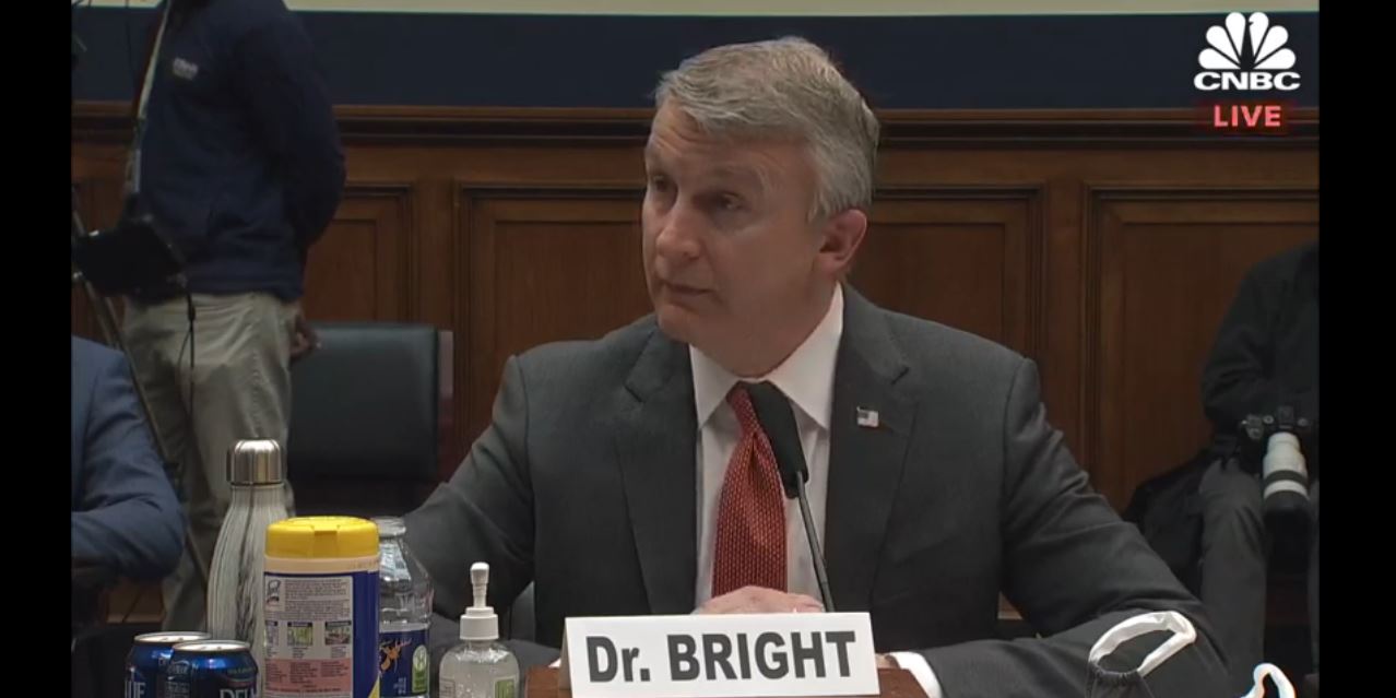 rick bright covid-19