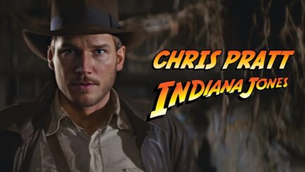 Chris Pratt Indiana Jones deepfake.
