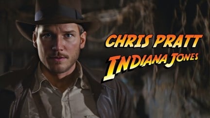 Chris Pratt Indiana Jones deepfake.