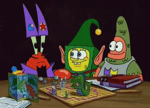 Art thou feeling it now Mr Krabs?