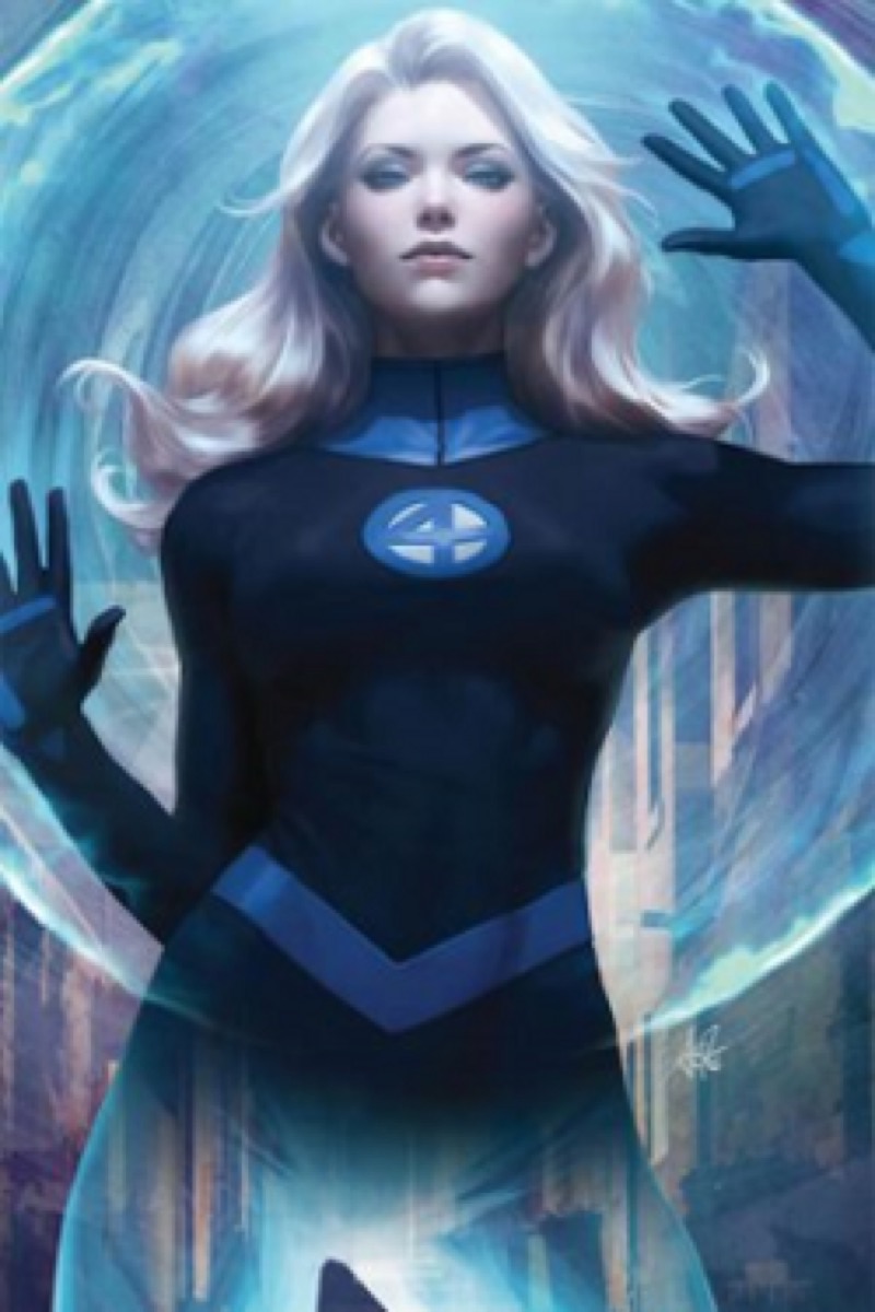 Sue Storm in Marvel Comics.