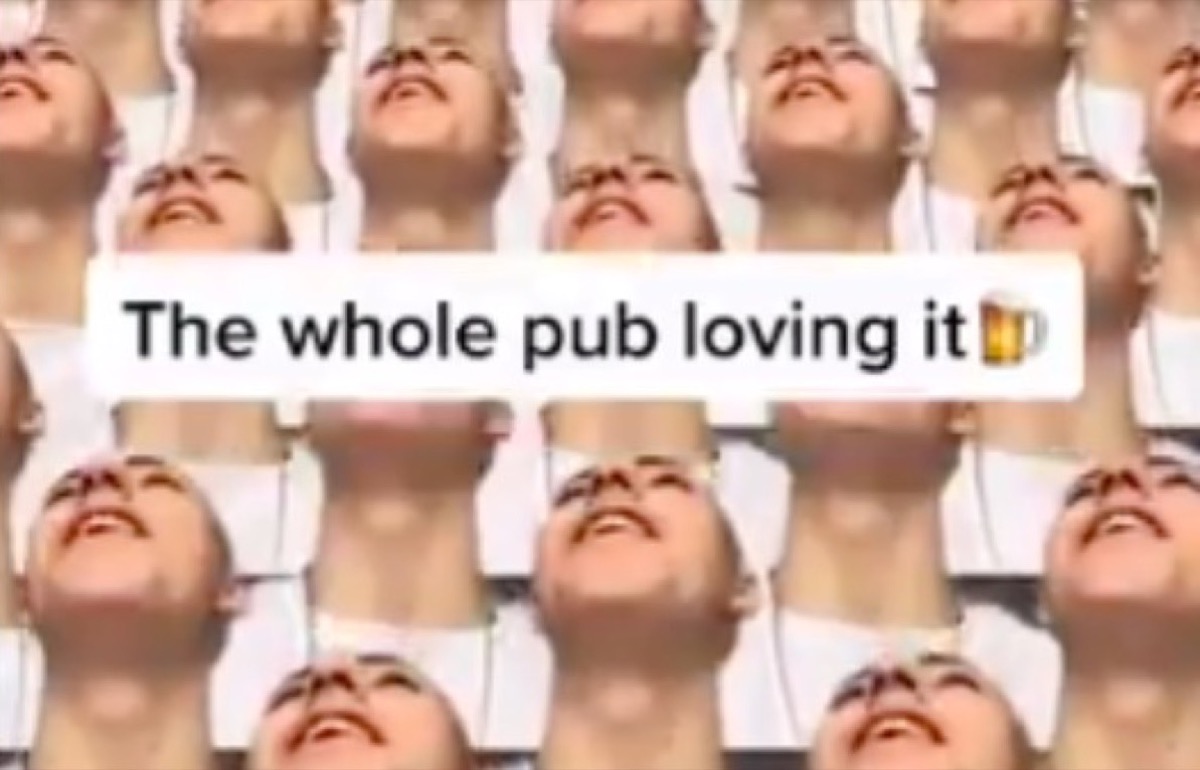 Truly Madly Deeply pub song TikTok video.
