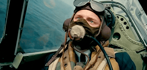 Tom Hardy in Dunkirk