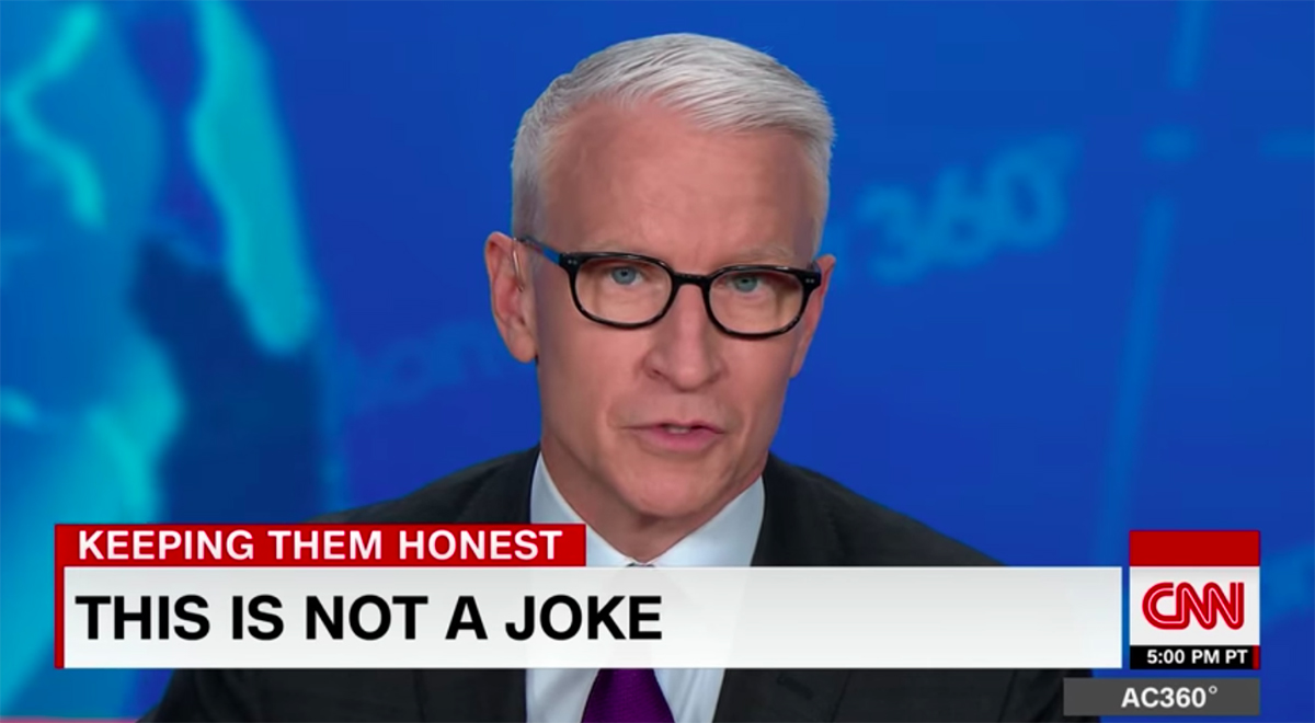 Anderson Cooper on White House dishonesty