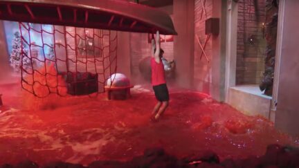 Netflix's new show the Floor is Lava